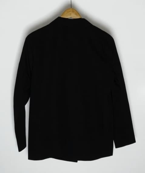 JDY dobbeltradet sort tynd trenchcoat med knapper S K_A