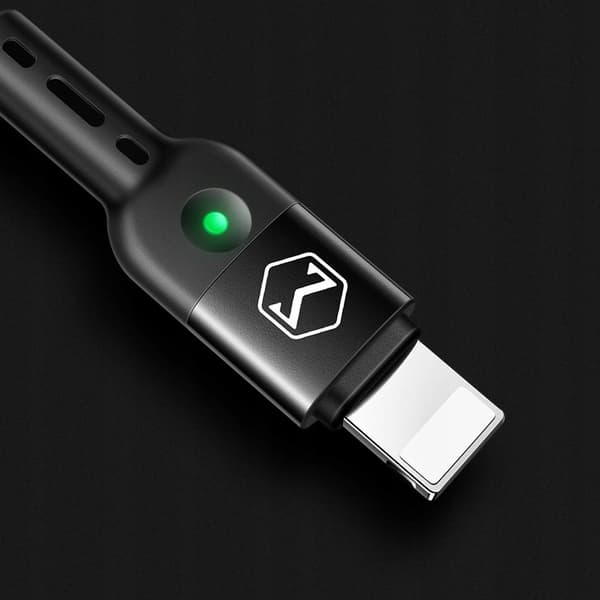 MCDODO USB-SALAMATIKAAPELI JOUSIKIERRE IPHONE 14 LED 2M
