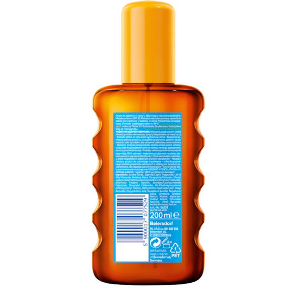 NIVEA SUN Protect&B olja SPF30 200 ml