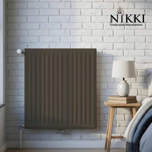Radiatorfärg Antikorrosiv Resistent 1L Matt Gråbrun 3i1