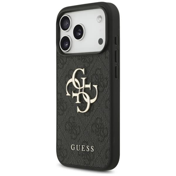 Guess 4G Big Logo - iPhone 17 Pro -kotelo (musta)