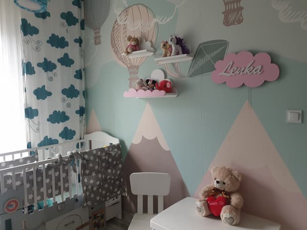 Pilvihyllyt 3 kpl setti MINORCA - Premium