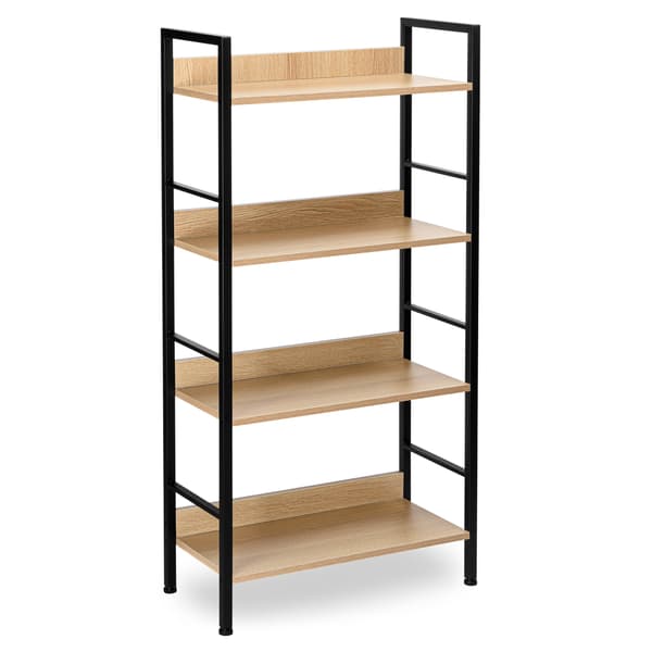 Varberg Modern Oak industriloftshylde
