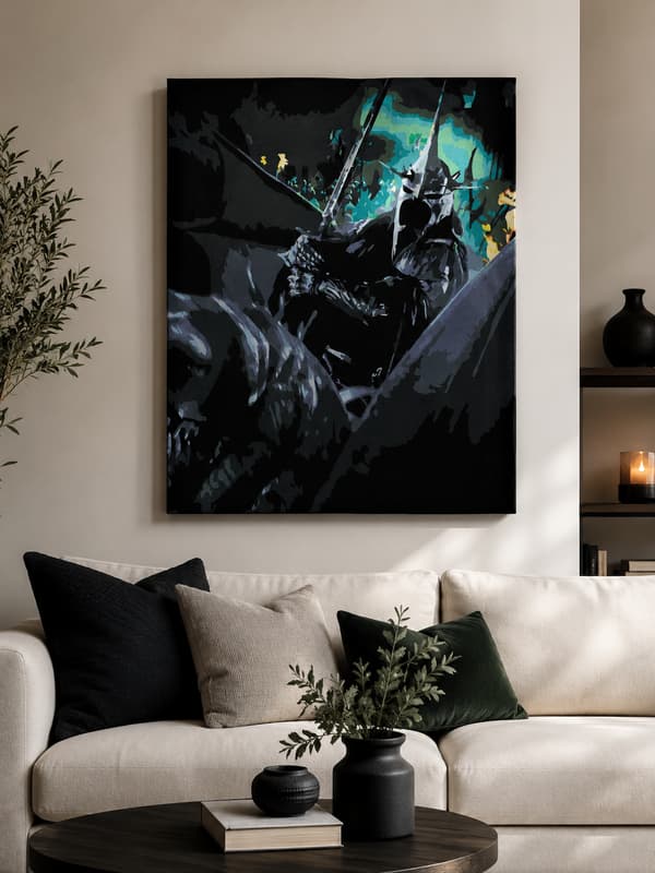 Målning med siffror Nazgul Sagan om ringen 40x50 cm