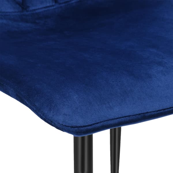 Dexter Velvet marinblå klädd fåtölj