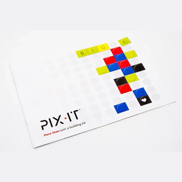 PIX-IT BIG Box Edu - bokstäver, siffror, symboler - 273 st.