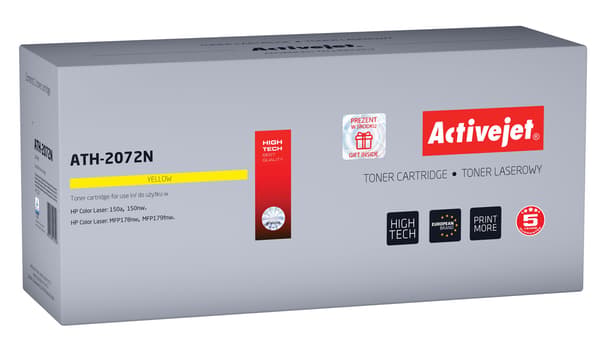 Activejet-toner för HP 117A 2072A ny ATH-2072N