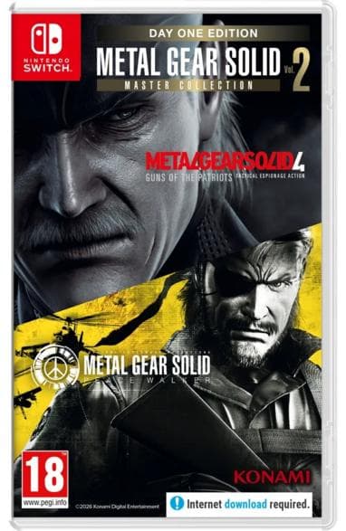 CENEGA NS Metal Gear Solid Master Collection bind 2