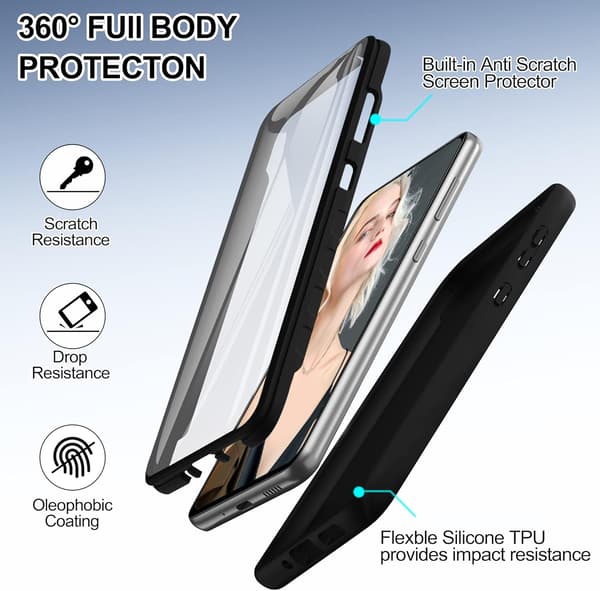 SORT ETUI TIL SAMSUNG GALAXY S22 ULTRA 5G