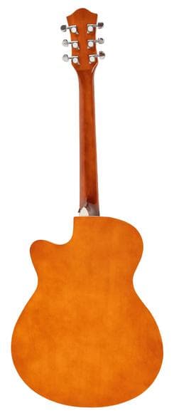 MUSIC MATE MM-G40 StringSoul Akustisk Gitarr Mörk Trä