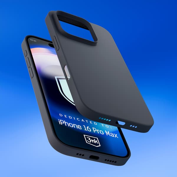 Apple iPhone 16 Pro Max - 3mk Hardy Silikone MagCase Grafit