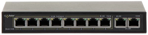 POE-SWITCH S-108 8-PORT PULSAR