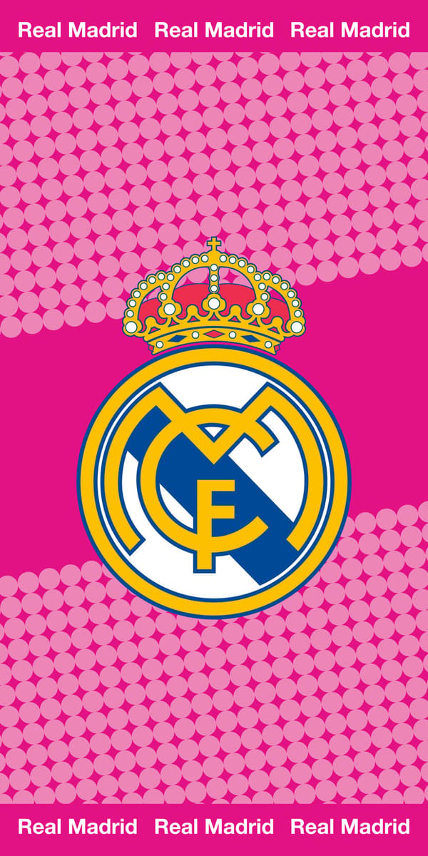 REAL MADRID Rantapyyhe, puuvillaa, 140 cm
