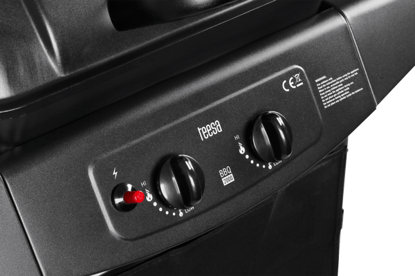 Teesa BBQ 2000 kaasugrilli 2 poltinta 5 kW TSA0080