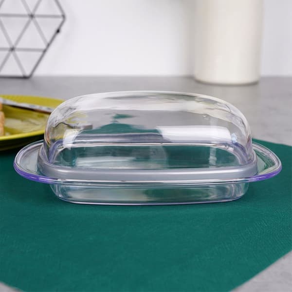 gennemsigtig plastik smørretter