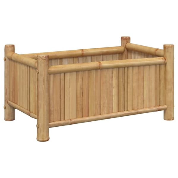 vidaXL Blomkruka, 50x30x25 cm, Bambu