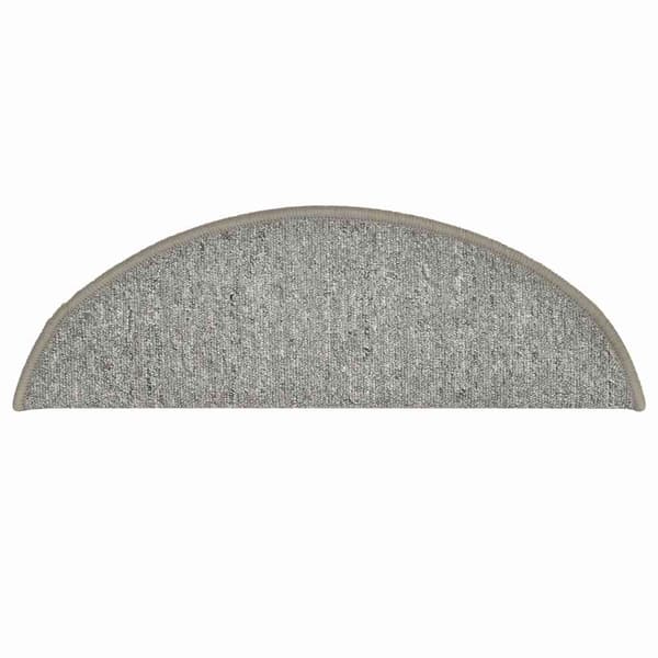 vidaXL Trappmattor 30 st ljusgrå 56x17x3 cm