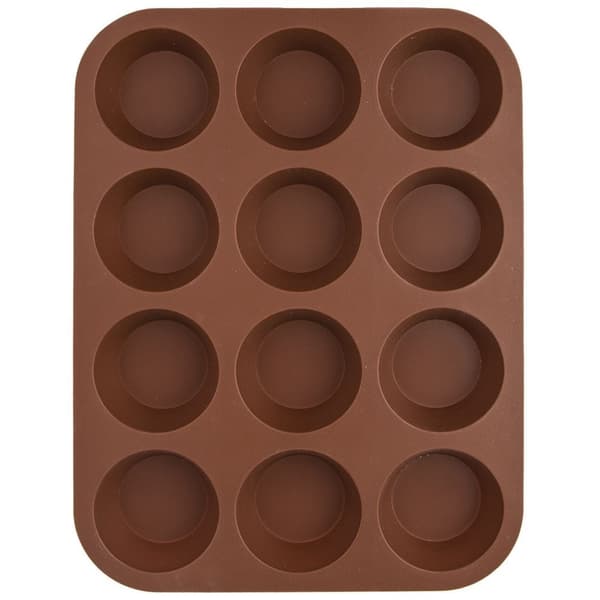 Brun silikone muffinform SILLINIE