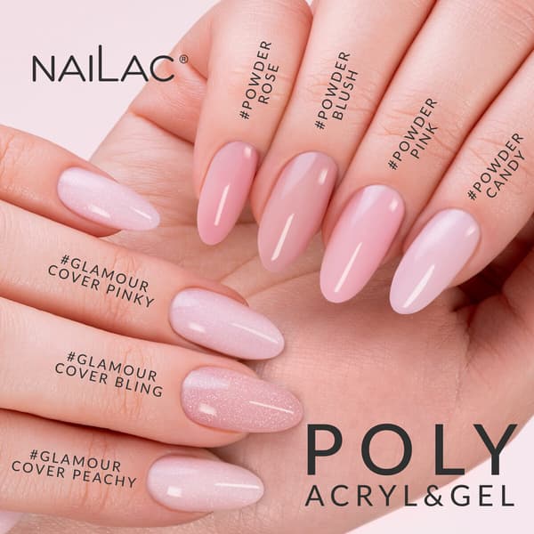 Poly Acryl&Gel #Pudder Blush NaiLac