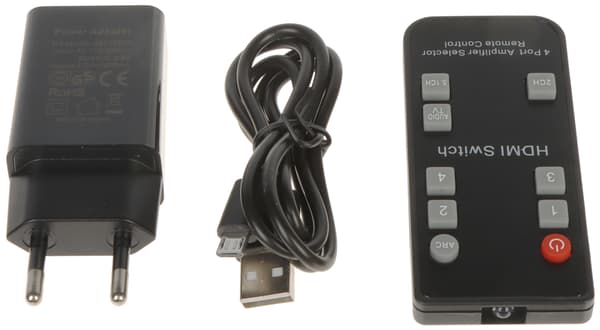 VIDEO-OMKOPPLING HDMI-SW-4/1-2.0