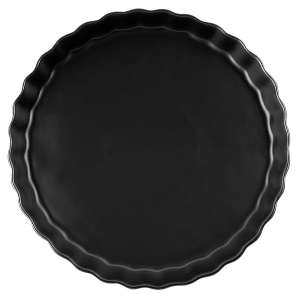 Keramisk tartform svart 24,5 cm