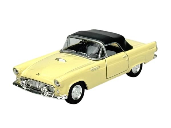 WELLY OLD TIMER 1955 FORD THUNDERBIRD BEIGE-KATOLLA 1:34 42366