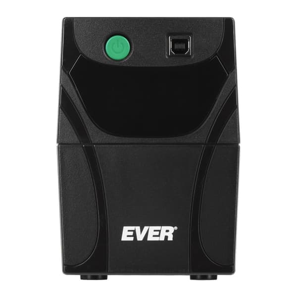 Ever Easyline 850AVR USB UPS, 0,85 kVA, sort
