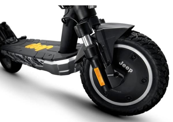 JEEP JUC Advance Safety El-scooter Sort og Grå