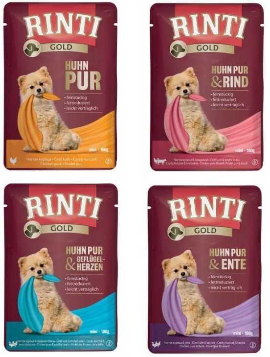 Rinti | Gold Mini | 100g pose - Mix 4x100g
