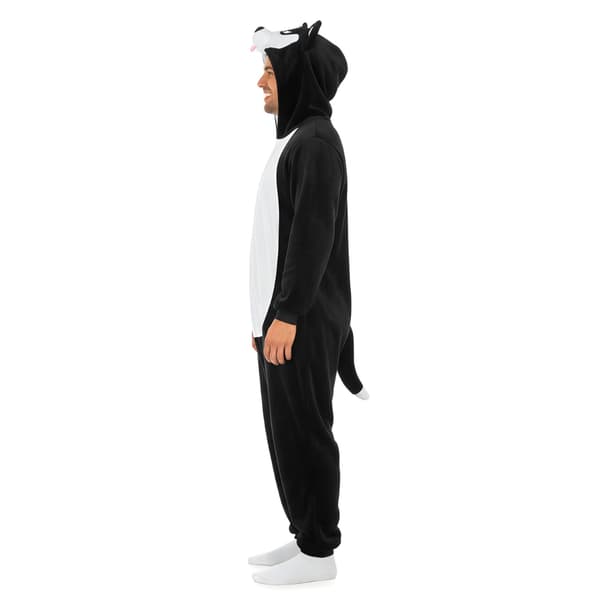 Kigurumi Pyjamas Kostume Sort Husky Størrelse: 145 - 155 cm