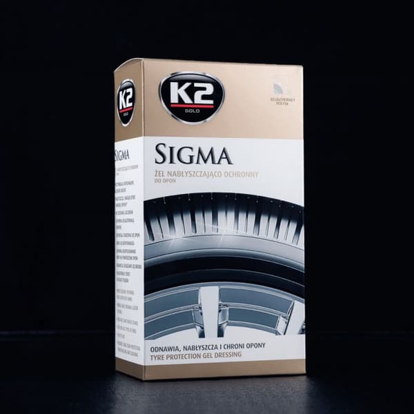 009081 K2 G157 SIGMA+Applicator Gel för däckglans 500ml