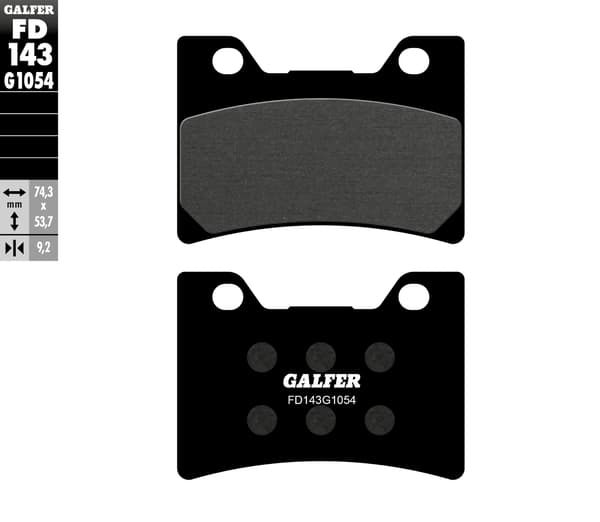 Galfer KH182 puolimetalliset jarrupalat