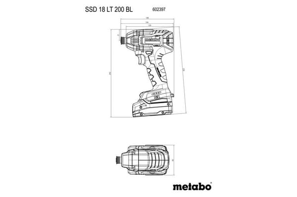 KOMBINASÆT 18V SB 18LT BL + SSD 18LT 200BL 2*5.2AH - ME 685200000
