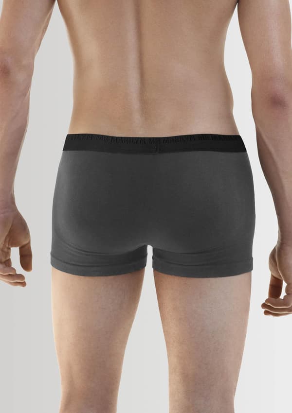 Klassiske herreboxershorts med logo-elastik grå - Boxers Pro M