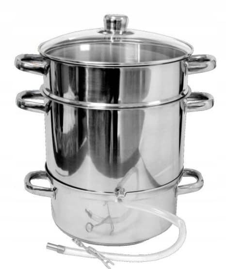 Juicer i rustfrit stål 8L