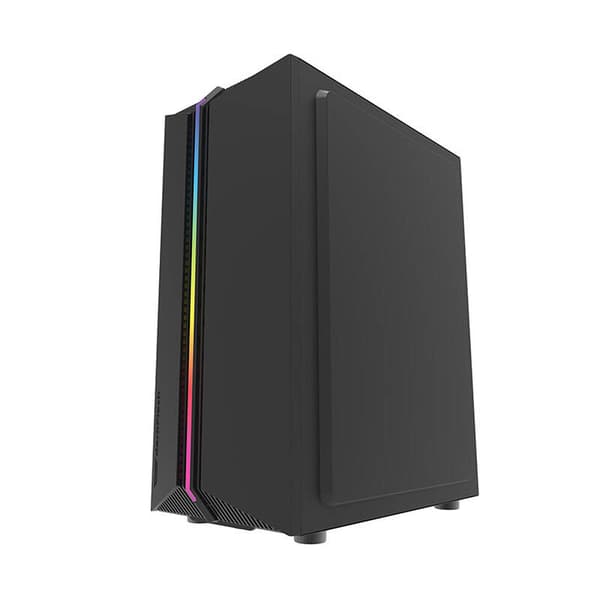 Darkflash DK151 LED-datorchassi (svart) + 3 RGB-fläktar