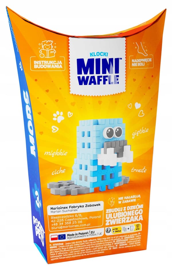 Marioinex Mini Waffle POCKET PETS - MORS-set