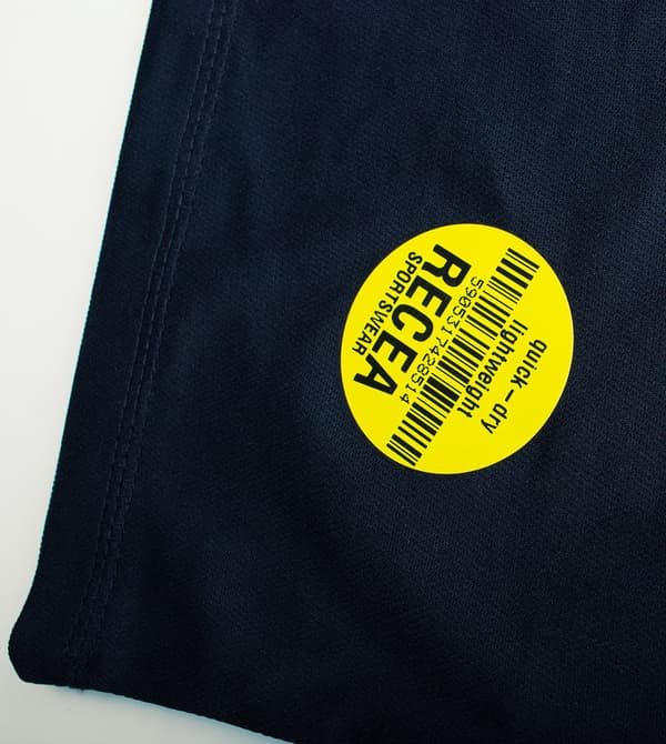 Recea S premium brun bomulls-t-shirt
