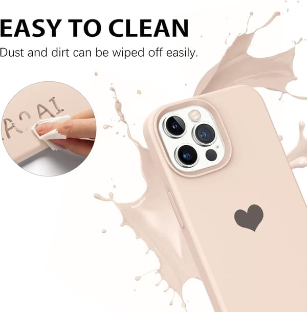 ETUI TIL IPHONE 12 PRO MAX 6,7' KLAR SILIKONE STÆRK