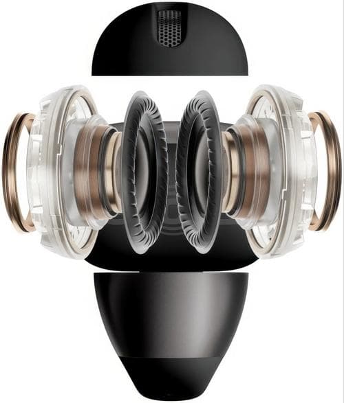 SHOKZ OpenDots 2 Air Hovedtelefoner Sort