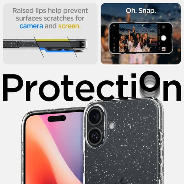 SPIGEN LIQUID CRYSTAL IPHONE 16 PLUS GLITTERKRISTALL