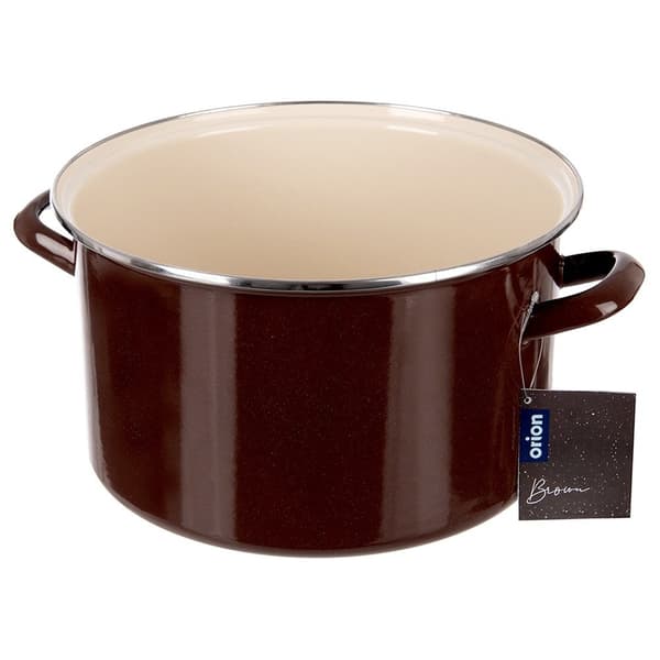 Emaljerad gryta BROWN 32 cm, 11,5 l