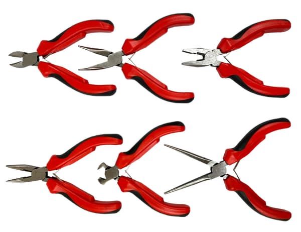 SØLV MINI TANG 125 mm 6 STK. ETUI