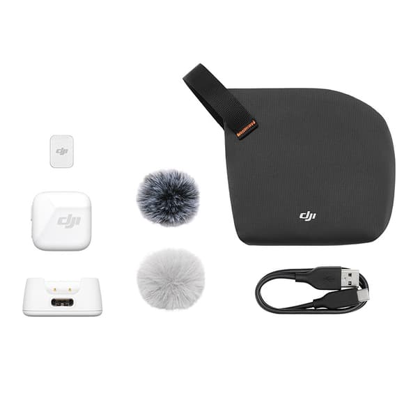 DJI Mic Mini -mikrofonilähetin (arktisen valkoinen)