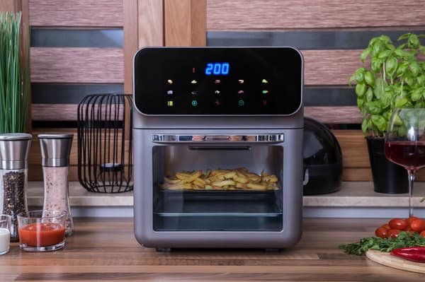 Airfryer 8L 1600W 10 programmer Panel
