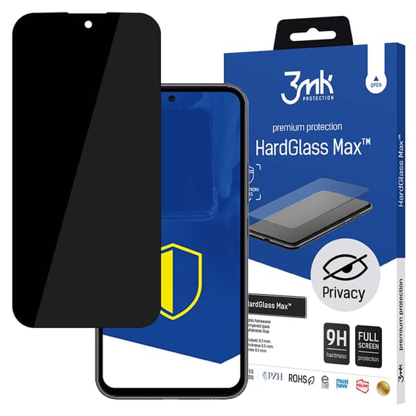 Samsung Galaxy A55 5G - 3mk HardGlass Max Privacy Sort