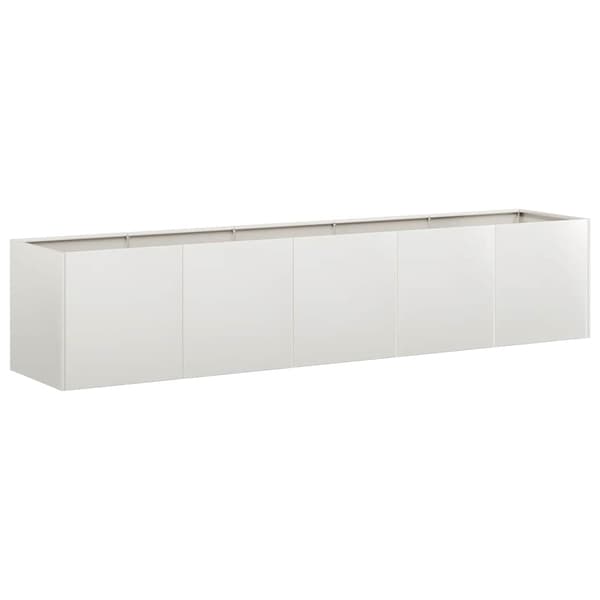 vidaXL urtepotte 200x40x40 cm rustfrit stål