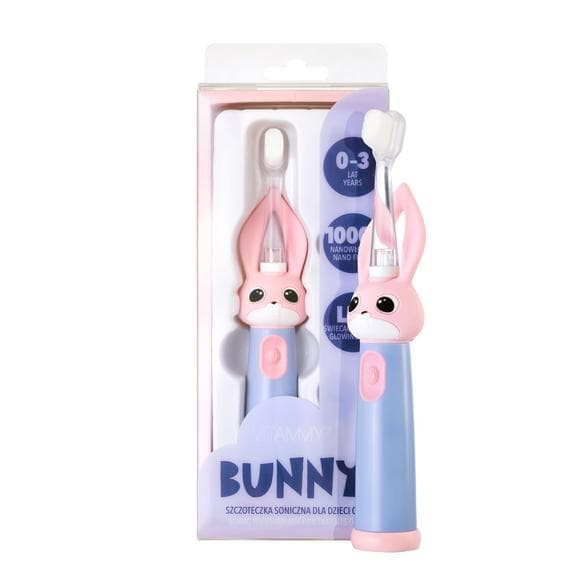 VITAMMY Bunny Sonic-tandborste för barn 0-3 år rosa