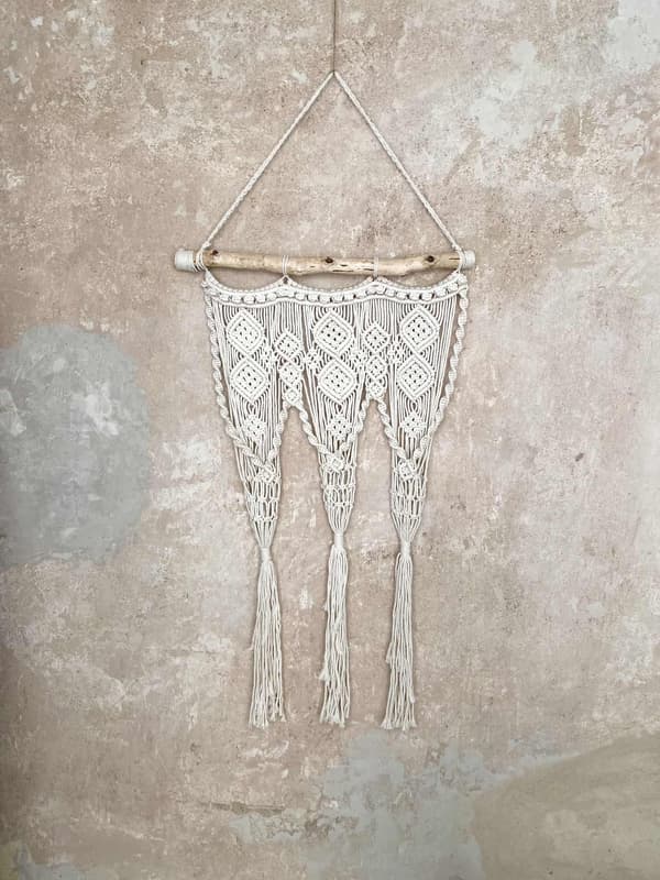 Macramé för blomkruka BUNGA