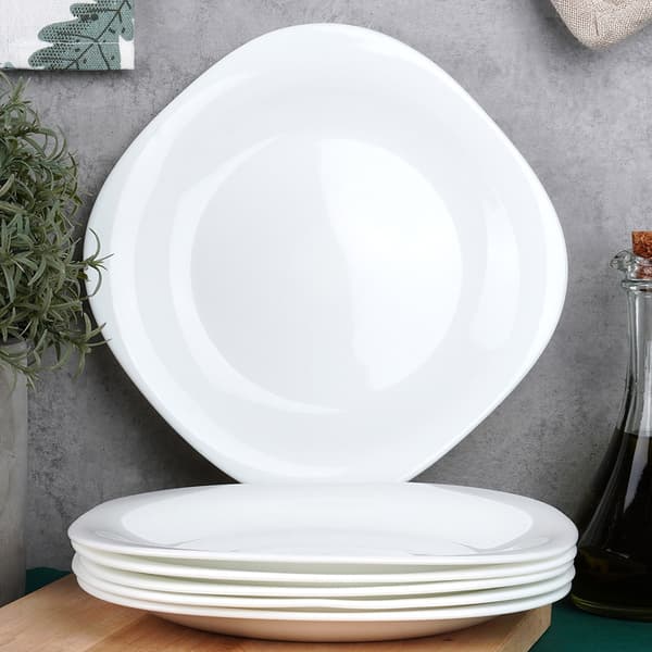 Glas desserttallrik LUNA 20 cm 6 st